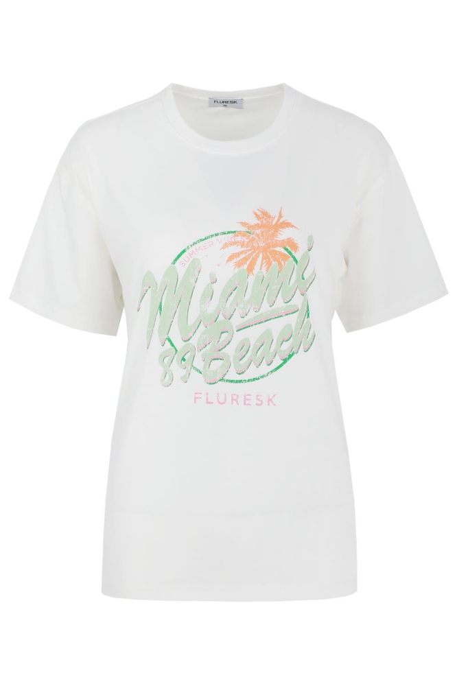 ANNORA T SHIRT 25ZFFF01 011 OFFWHITE